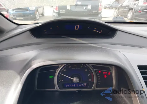 2010 Honda Civic Lx из США, поврежденный, VIN 2HGFA1F55AH576973